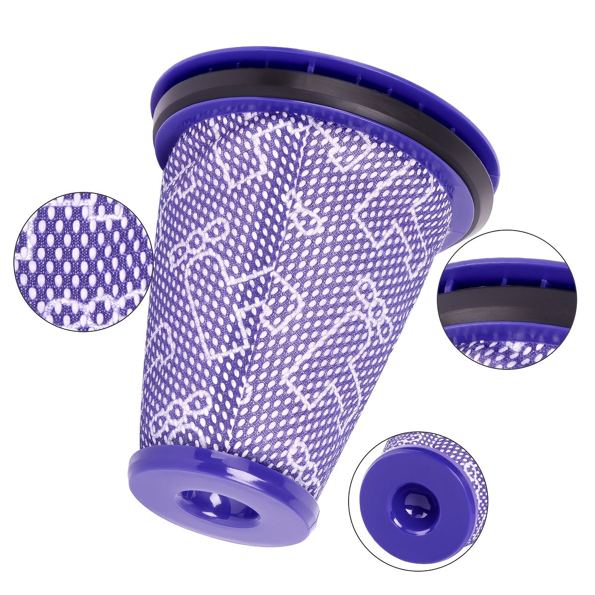 Fowoy 1 dona HEPA changyutgich filtri Dyson Big Ball modellari uchun, plastik material.