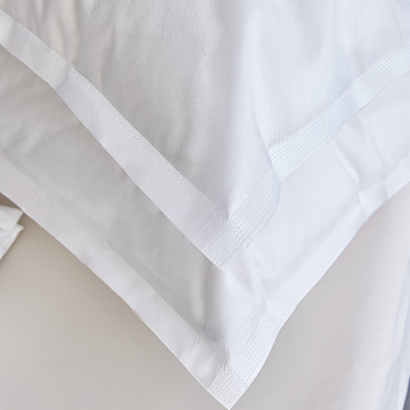 Bir martalik oq sayohat yostiq qoplami juftligi, to'qilmagan nafas oladigan, steril, mehmonxona, salon