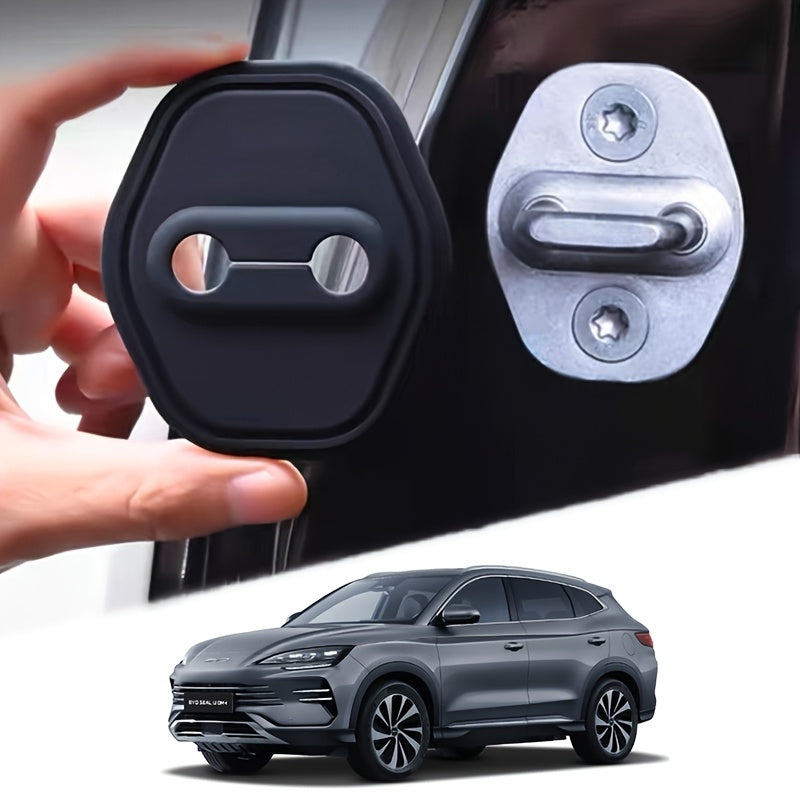 Cubierta de silicona para cerradura de puerta de coche, resistente a arañazos, duradera, accesorio, lado derecho