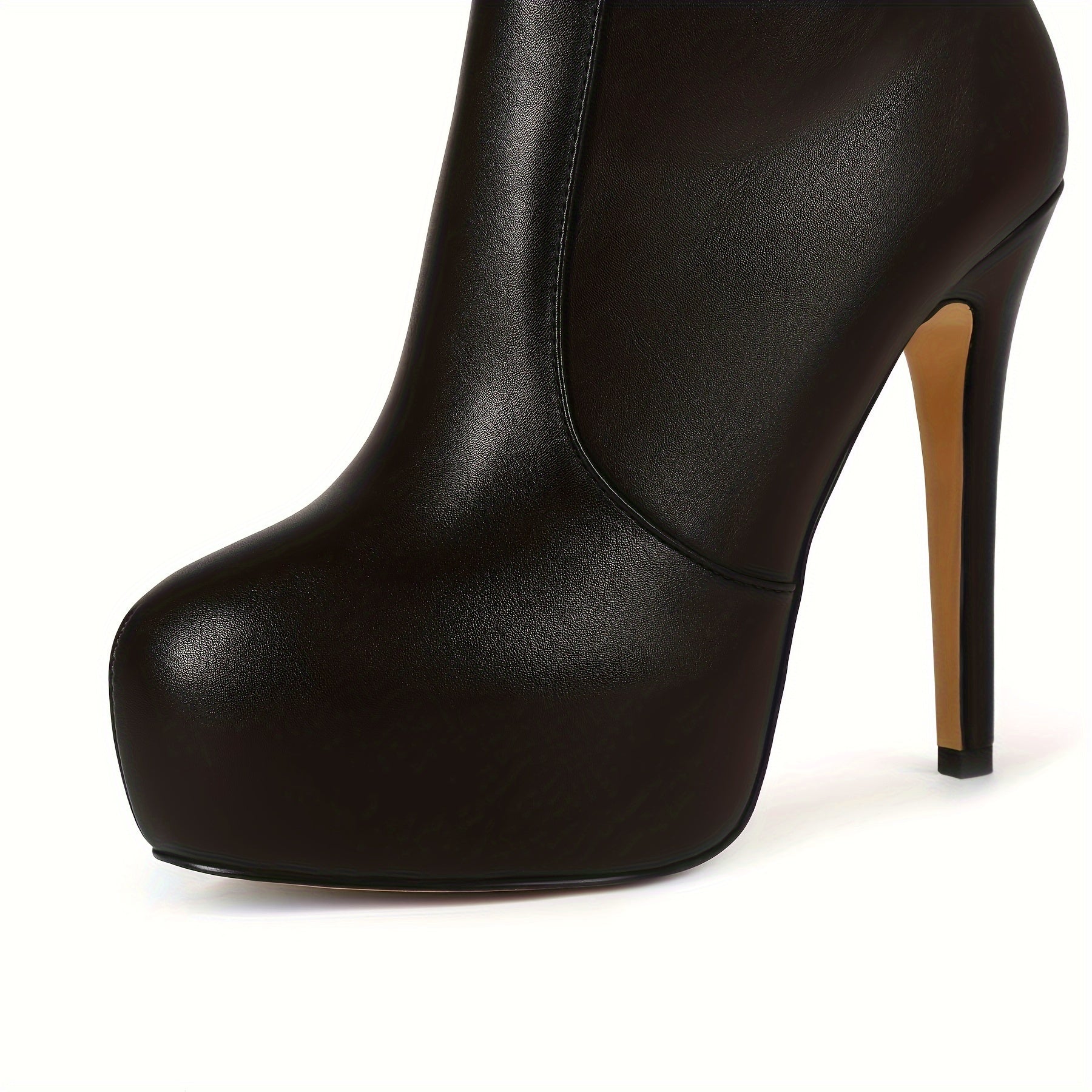 Women's Platform Stiletto Boots Slip-Resistant Rubber Nightclub Footwear