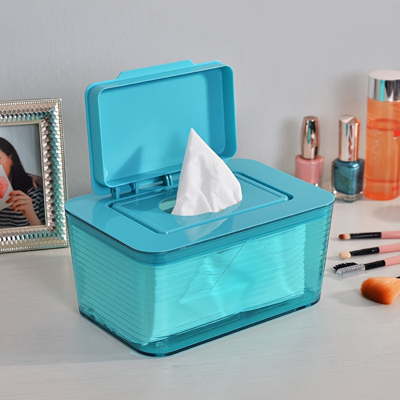 Wet Wipe Dispenser with Seal Holds Plenty of Wipes Easy Refill One Hand Secure Closure