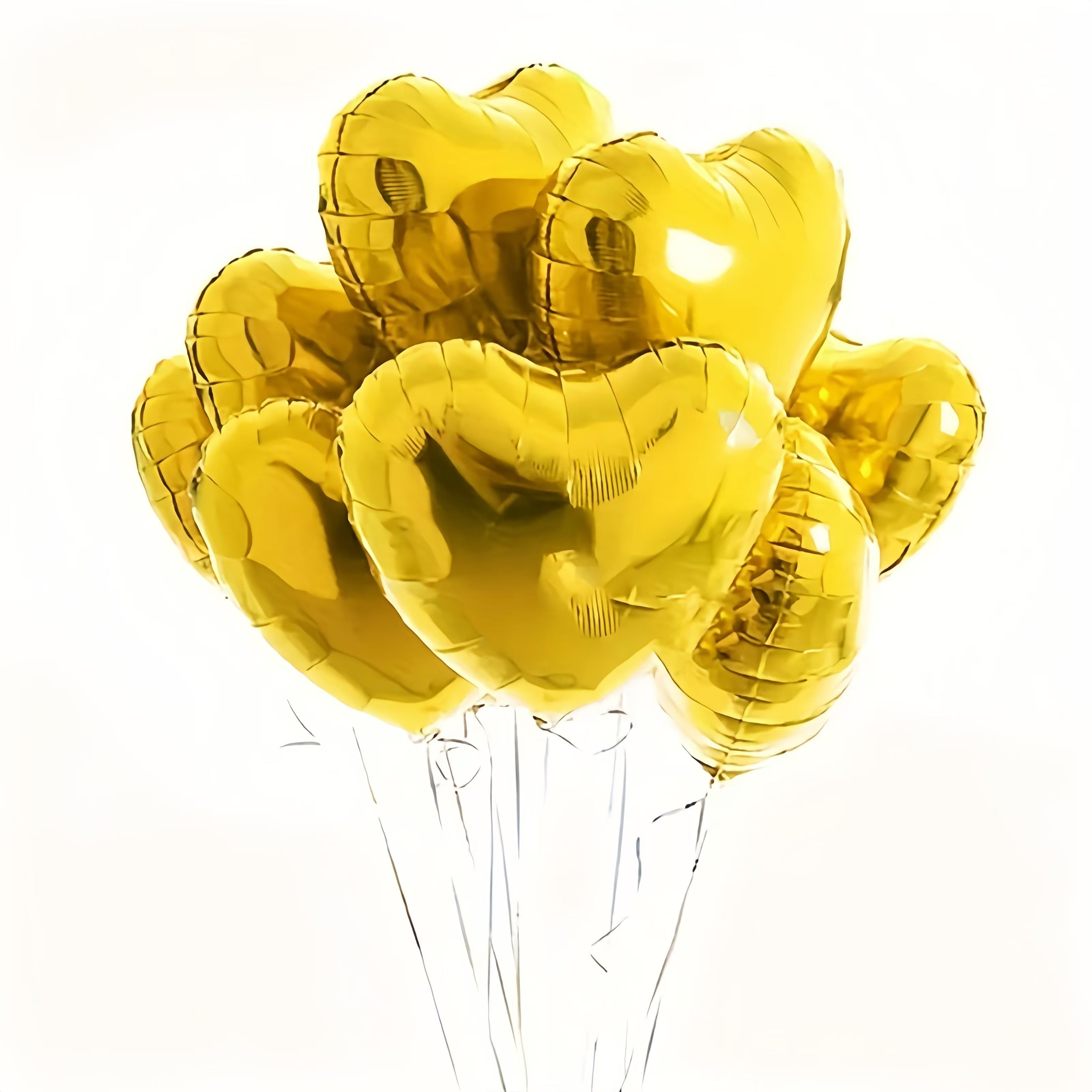 10 Heart-Shaped Foil Balloons for Valentine's Day Birthdays Weddings and Parties