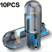 12V W5W LED shisha chiroqlari 6000K oq nur uchun avtomobil ichki qismi, 10-20 ta paket