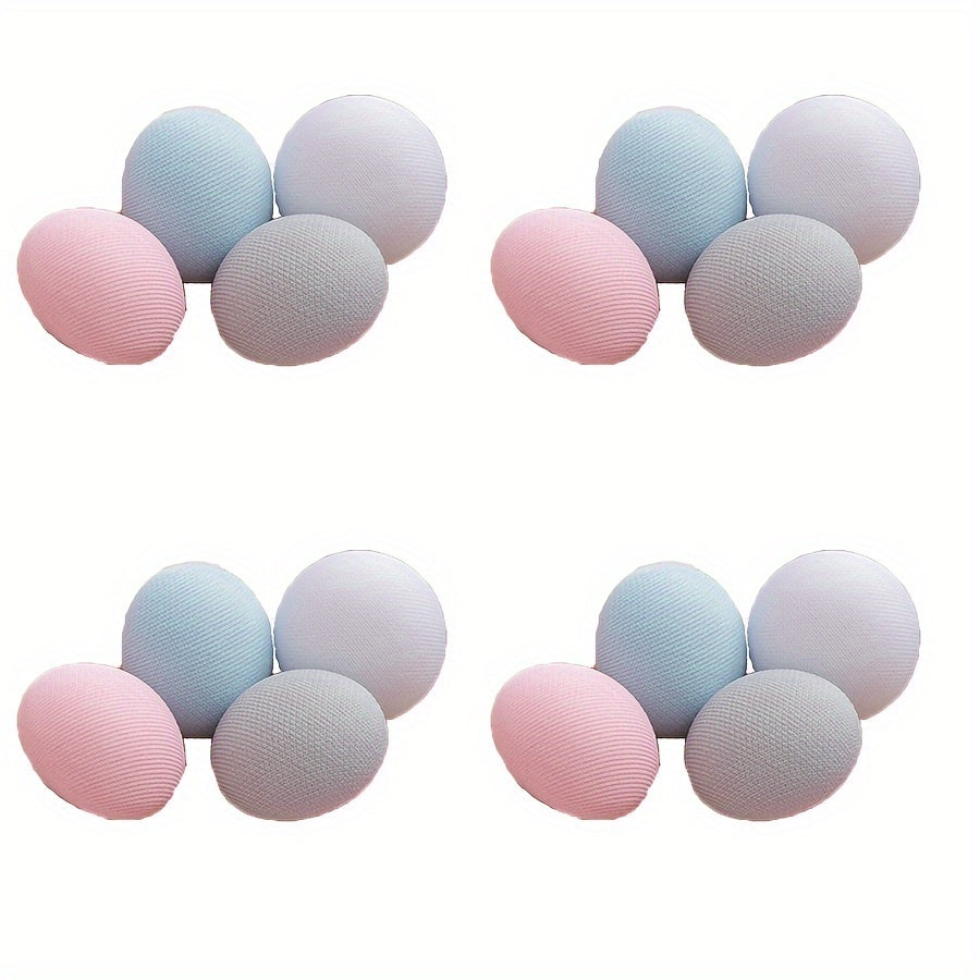 Set of 4, 8, or 16 Pink Bed Sheet Fasteners with Safety Pins for Quilts and Comforters