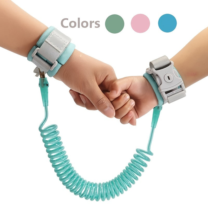 Child Safety Wristband Adjustable Wrist Link with 3 Colors for Baby Safety