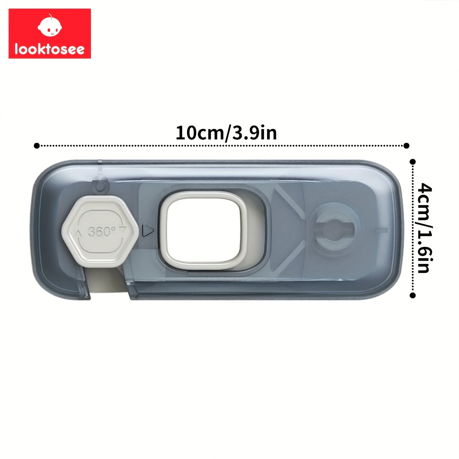 Child Safety Locks 2 Pack for Baby Protection from Fire and Dangers