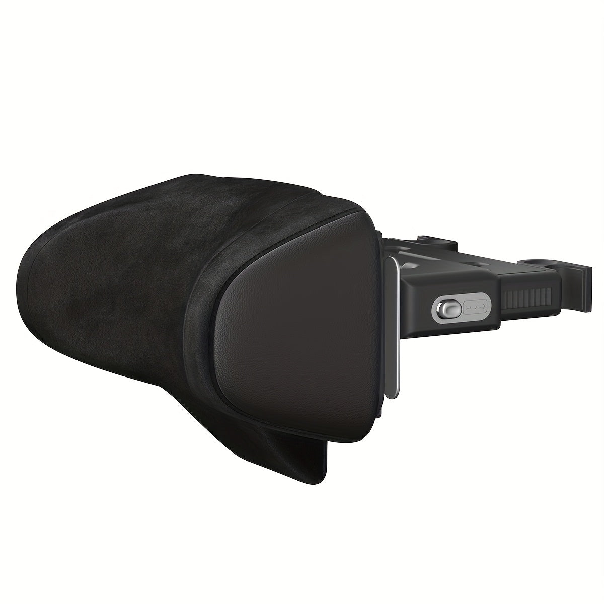 Almohada ajustable para cuello de coche, espuma viscoelástica negra, soporte para la cabeza, para el asiento delantero