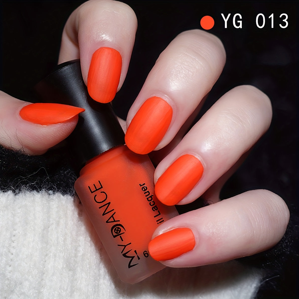 Women Velvet Matte Nail Polish 6ml Multi-Color Long-Lasting Frosted