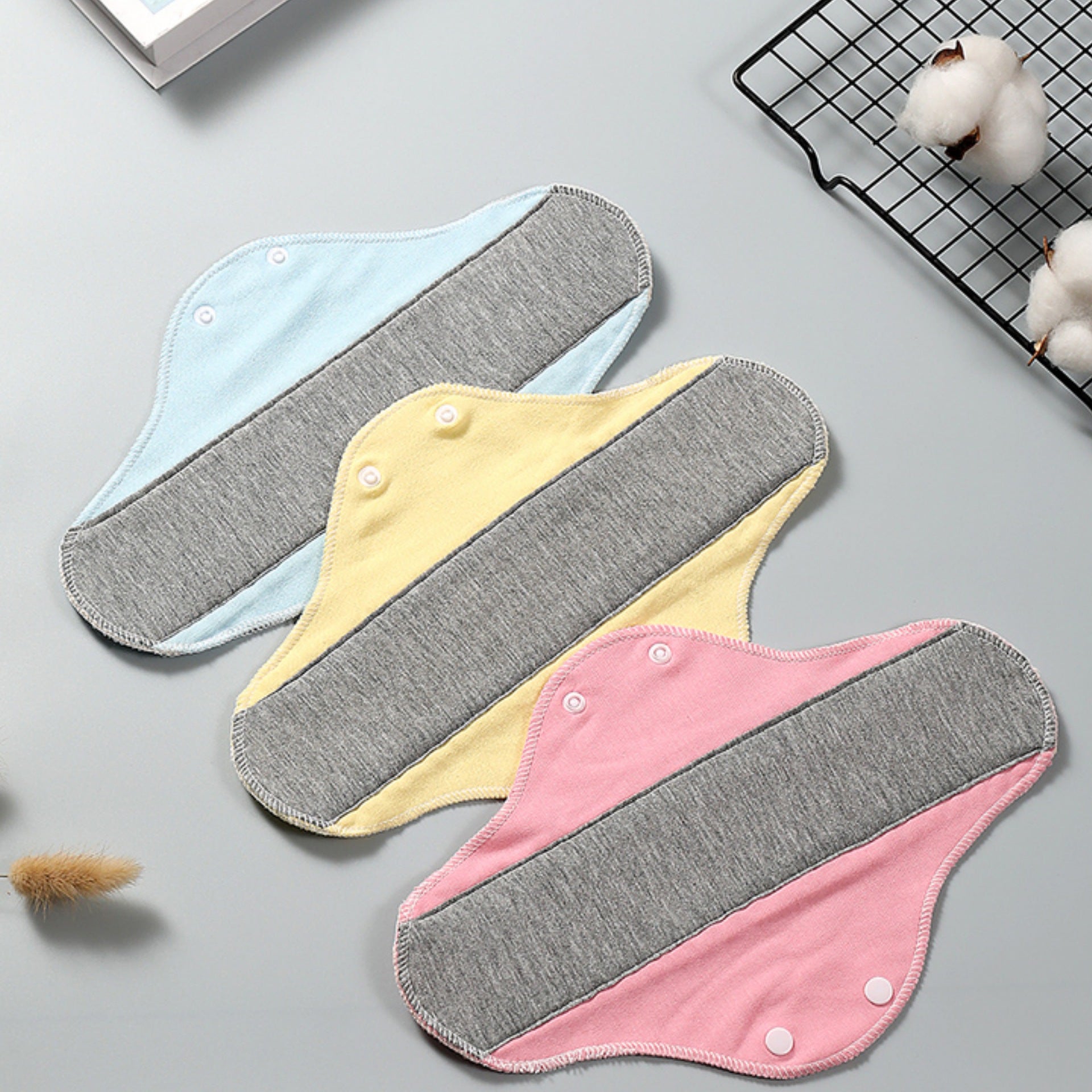 Washable Leak-Proof Night Sanitary Pads for Adults Large Capacity Reusable Menstrual Cloths