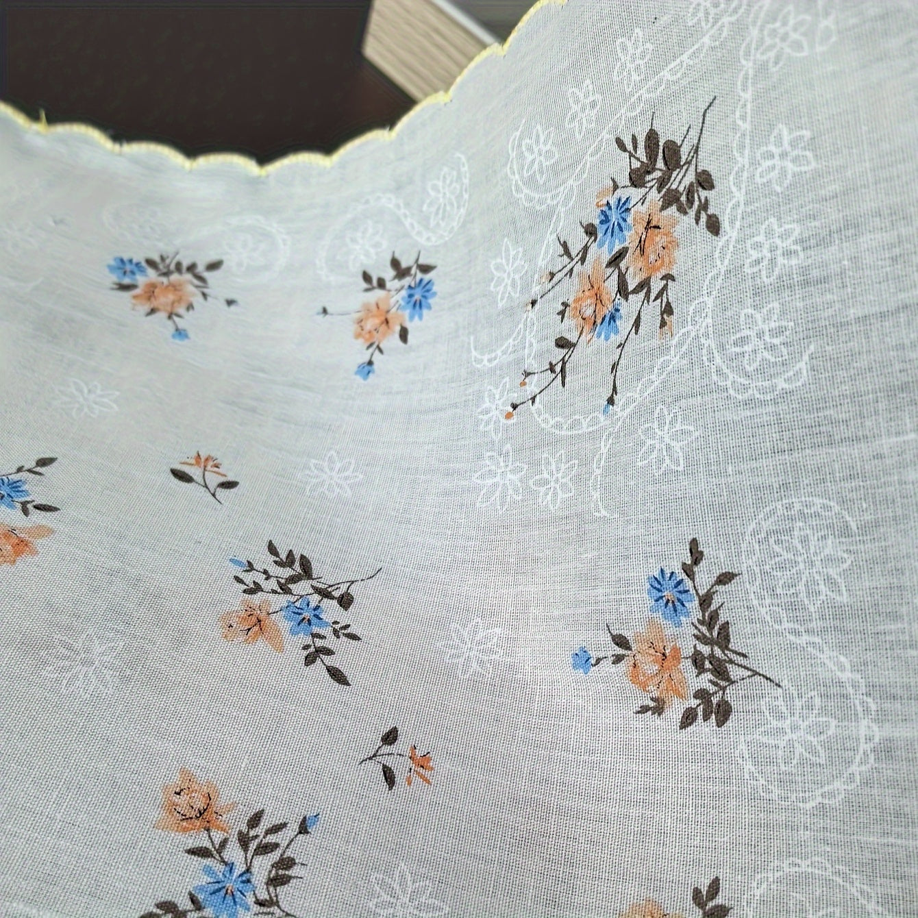 Women's Floral Cotton Handkerchiefs 6 Pack Washable Vintage Print