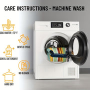 Blue and Gold Abstract Art Velvet Rug, Plush Anti-Skid Kitchen Mat