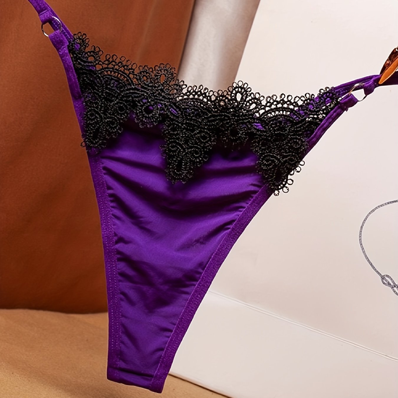 Seamless Lace Thongs for Women One Size S/M/L Comfortable Underwear