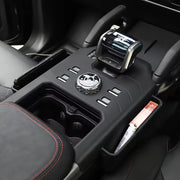 Car Interior Silicone Gear Shift Cover Wireless Charging Pad with Storage Tray