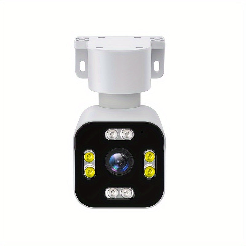 Wireless Outdoor Security Camera 360° Rotation Night Vision Motion Detection Two-Way Audio