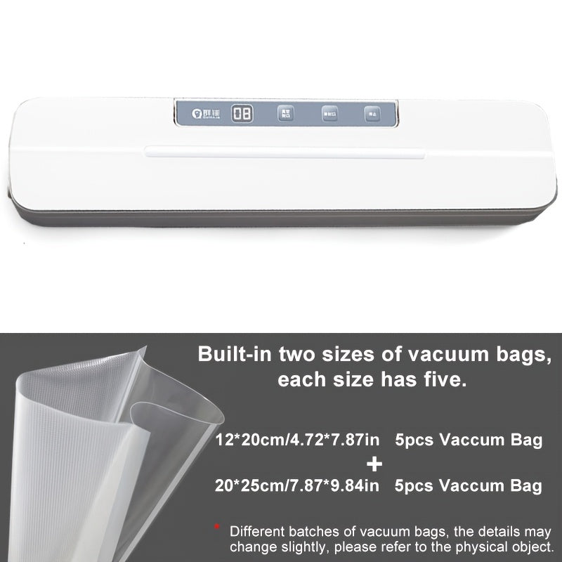 Многофункциональный автоматический вакуумный упаковщик для хранения продуктов в домашней кухне