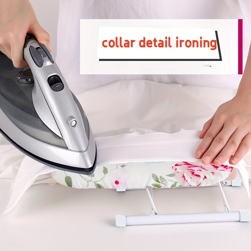 Portable Mini Ironing Pad for Sleeves Compact Stainless Steel No Electricity