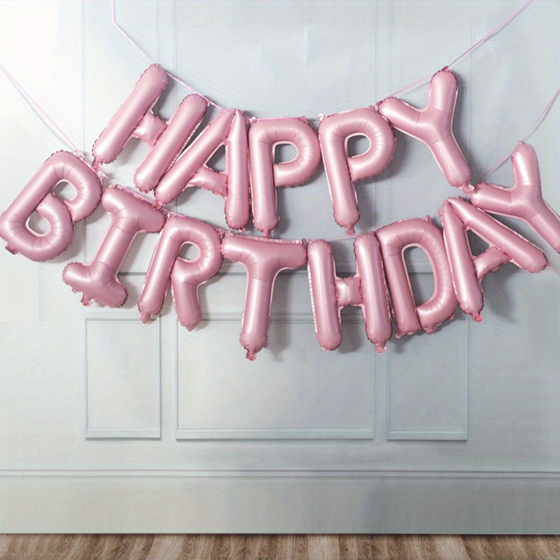 13-Piece Happy Birthday Letter Kit for Party Decorations 16-Inch
