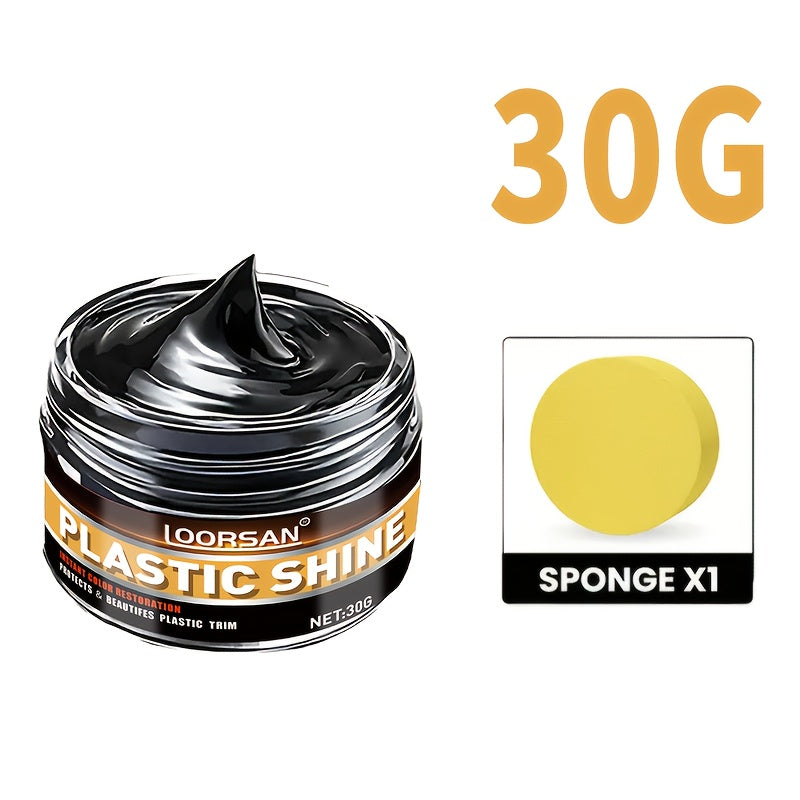 Cera restauradora de plástico para molduras negras y tablero