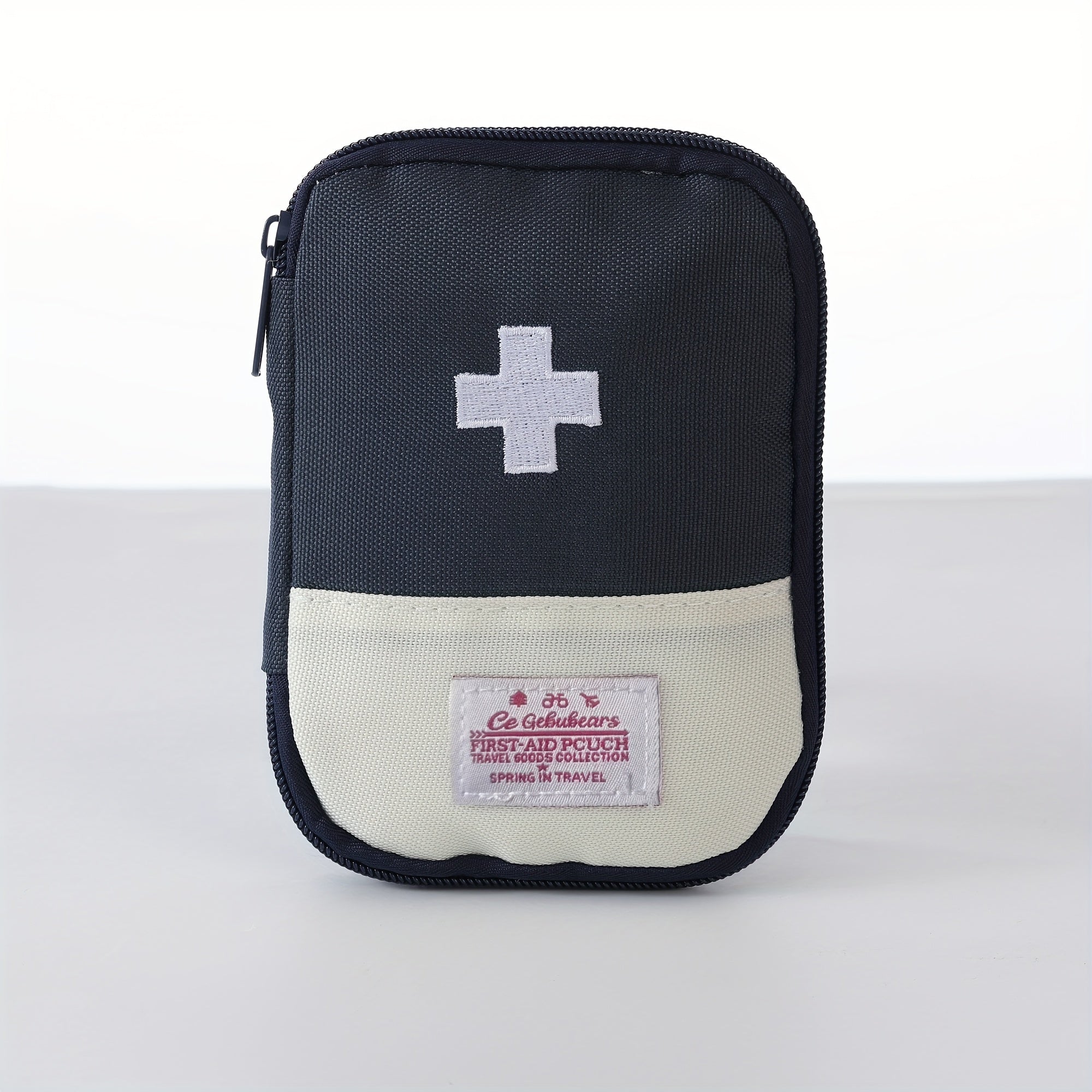 Portable Travel First Aid Kit Box Odorless Compact Medicine Organizer