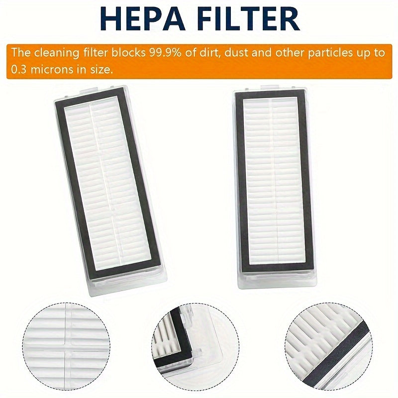 Dreame L20 Ultra Robot Tozalovchi uchun aksessuarlar 1 ta asosiy cho'tka, 4 ta filtr, 4 ta mato, 4 ta yon cho'tka, 6 ta chang sumkasi va 1 ta tozalash cho'tkasini o'z ichiga oladi.