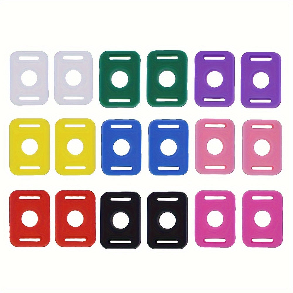 Kids Shoe Laces Accessories 18pcs Soft PVC Colorful Shoe Charms