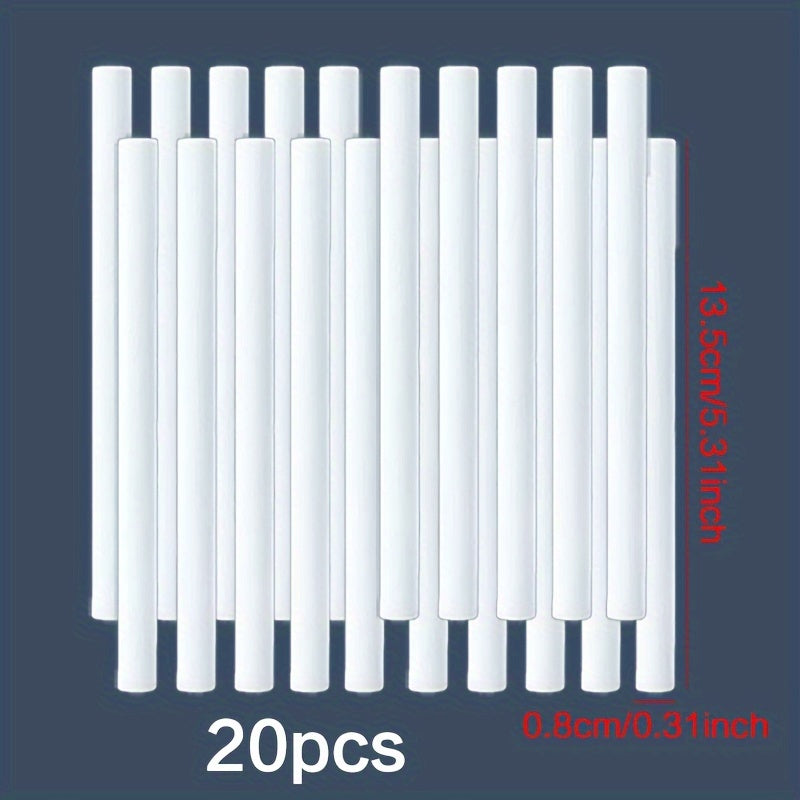 Adjustable Length Humidifier Filter Sticks Set of 5-50 Plastic Replacement Cartridges No Batteries Needed