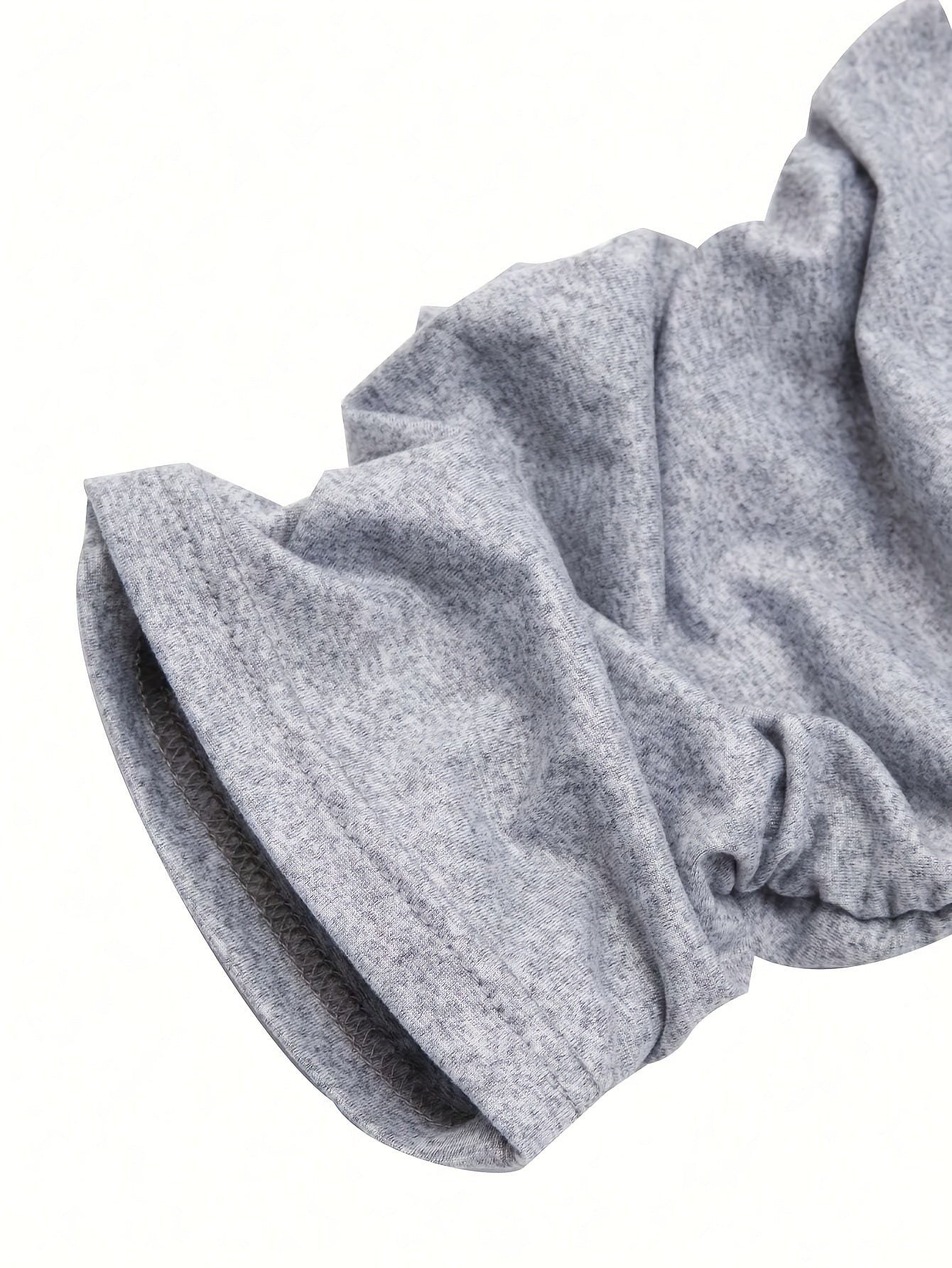 Women's Plus Size High-Waisted Ripped Drawstring Leggings Stretchy Comfortable