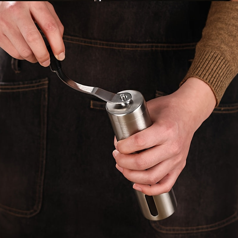 Manual Coffee Grinder Stainless Steel Hand Mill with Ceramic Burr