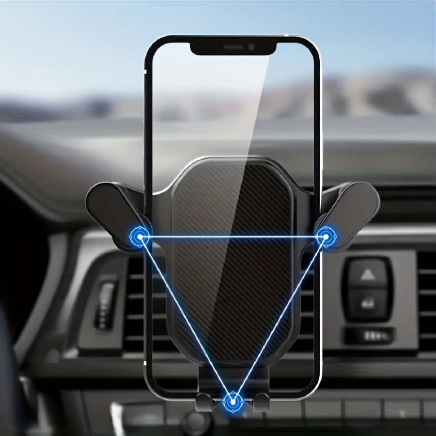 Soporte universal para teléfono de coche con clip de ventilación ajustable, pinza no impermeable de ABS