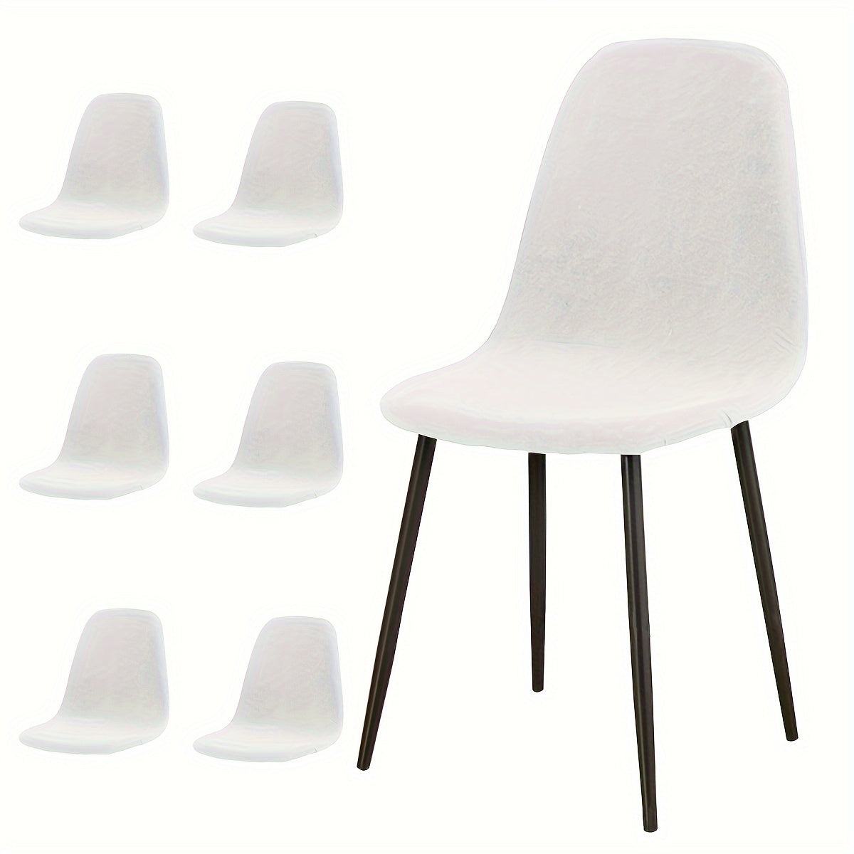 Waterproof Eames Chair Cover for Dining and Home Chairs 4-6 Pack