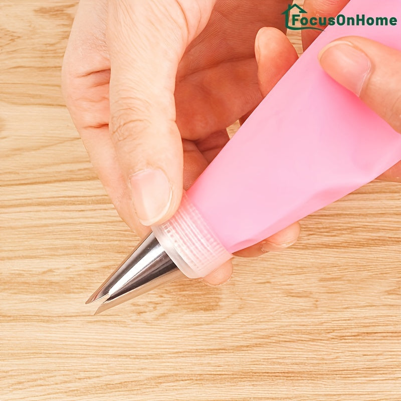 38-Piece Pastry Decorating Nozzles Baking Kit with Piping Tips and Bags