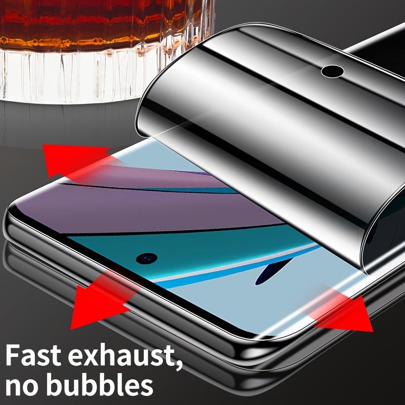 Protector de pantalla a prueba de miradas y repelente al agua, pack de 2 para Samsung Galaxy S y Note Series