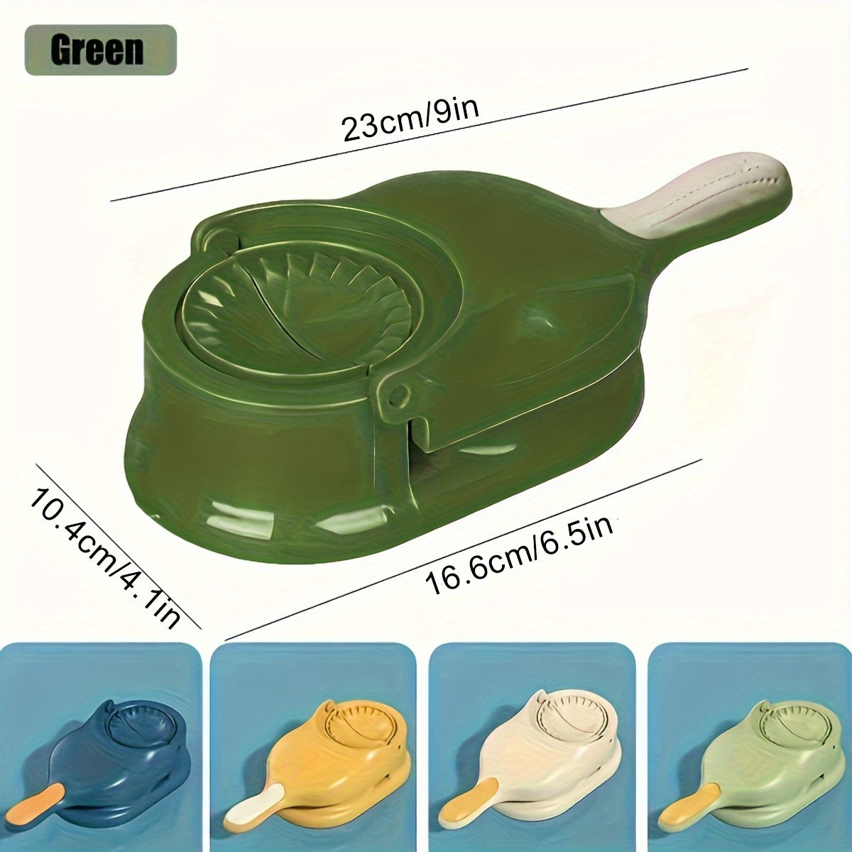 Manual Dough Press for Dumplings and Tortillas, Non-Stick, Easy to Use