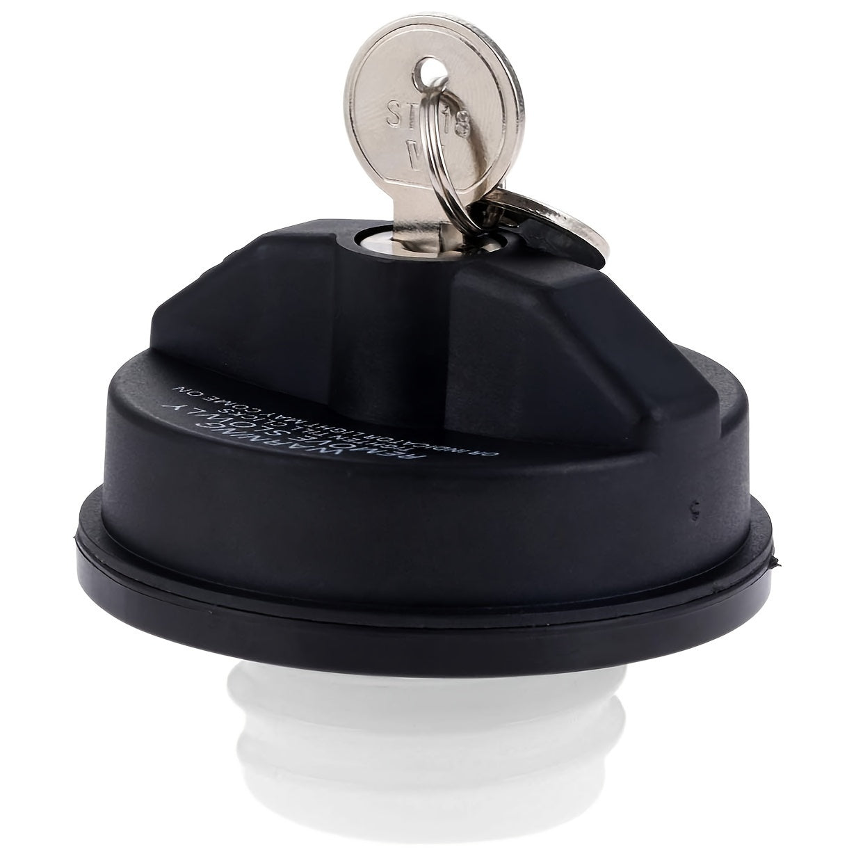 Locking Gas Cap with 2 Keys, Fuel Cap Replacement for Vehicles