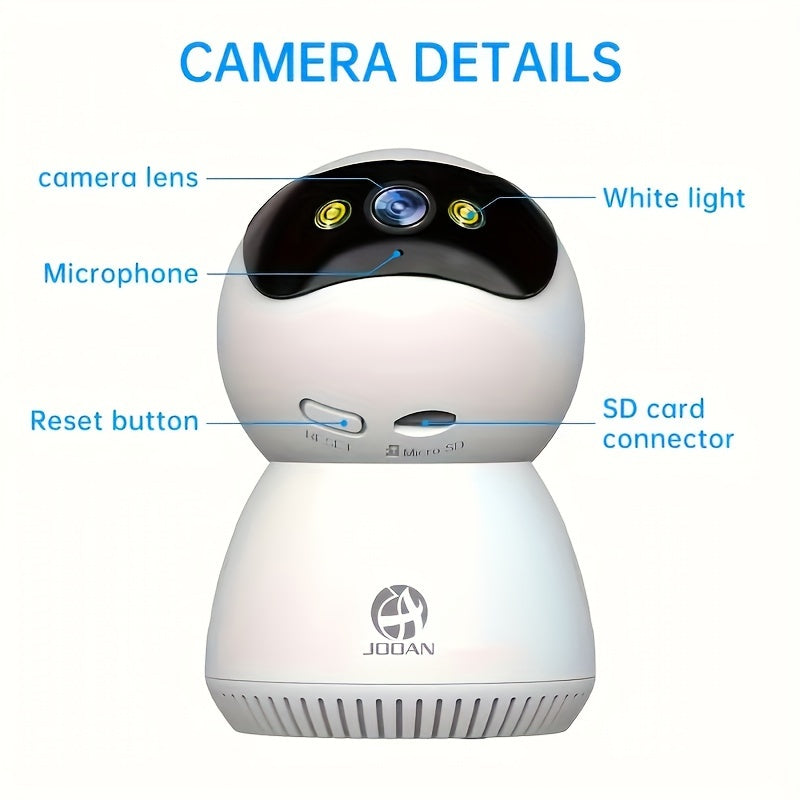 1080P HD WiFi Surveillance Camera with Two-Way Audio Motion Detection and Auto Tracking