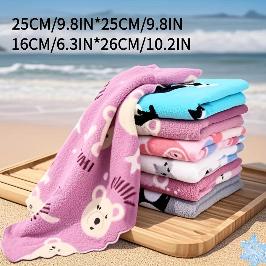 5/10 Pack Coral Velvet Kitchen Towels and Rags Set for Home and Car Cleaning