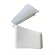 Caja de almacenamiento de plástico transparente para condimentos de queso y mantequilla, organizador de nevera