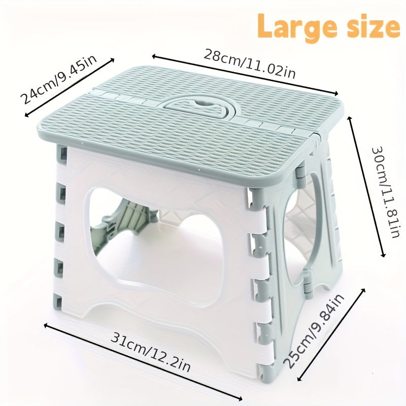 Taburete plegable portátil para camping y uso al aire libre, asiento ligero y compacto