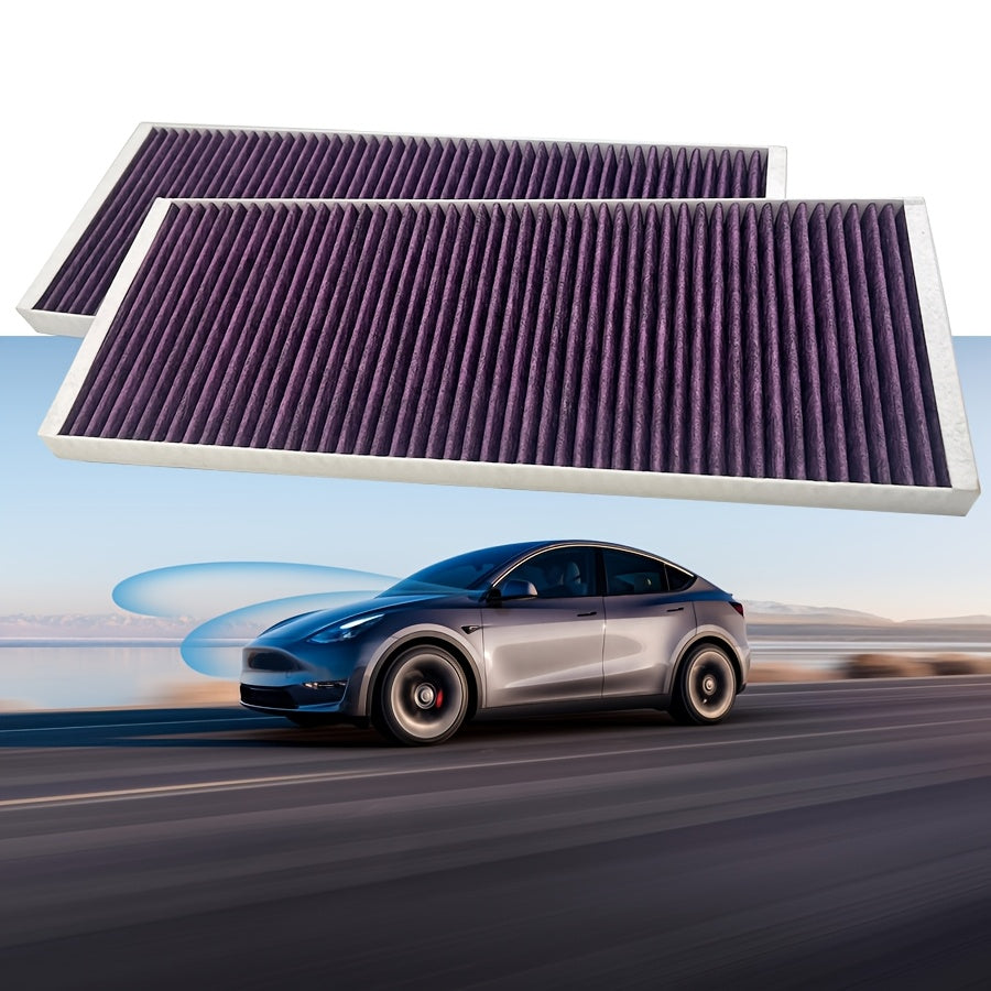 Activated Carbon Air Filter for Tesla Model Y Replacement Carbon Filter