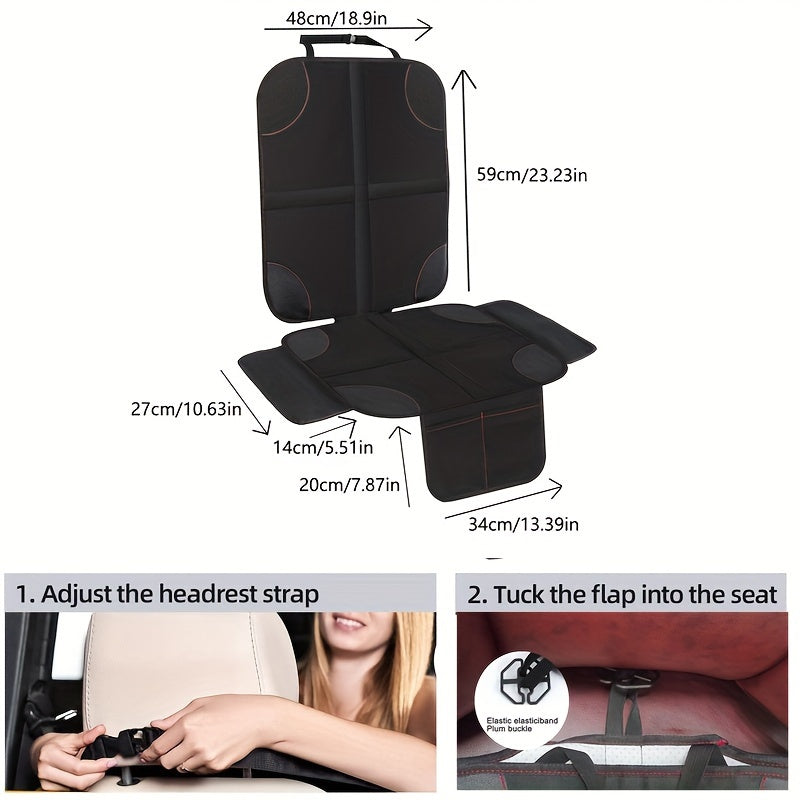 Funda de asiento de coche de cuero PU transpirable de lino, impermeable, antideslizante, cojín delantero