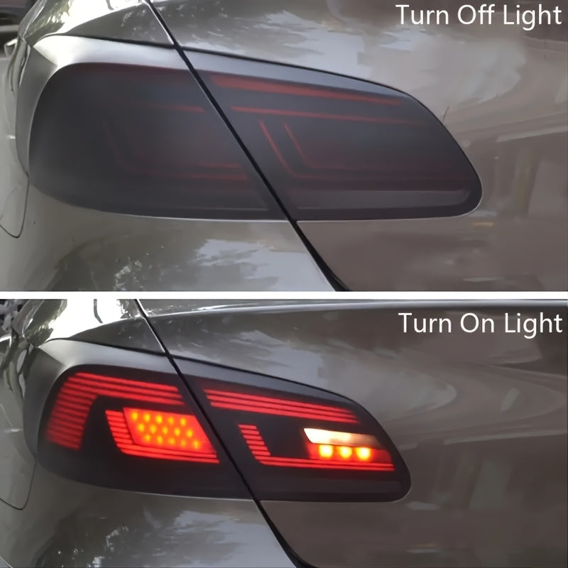 Black Car Light Tint Vinyl Film Headlight Taillight Cover for Auto Motorcycle