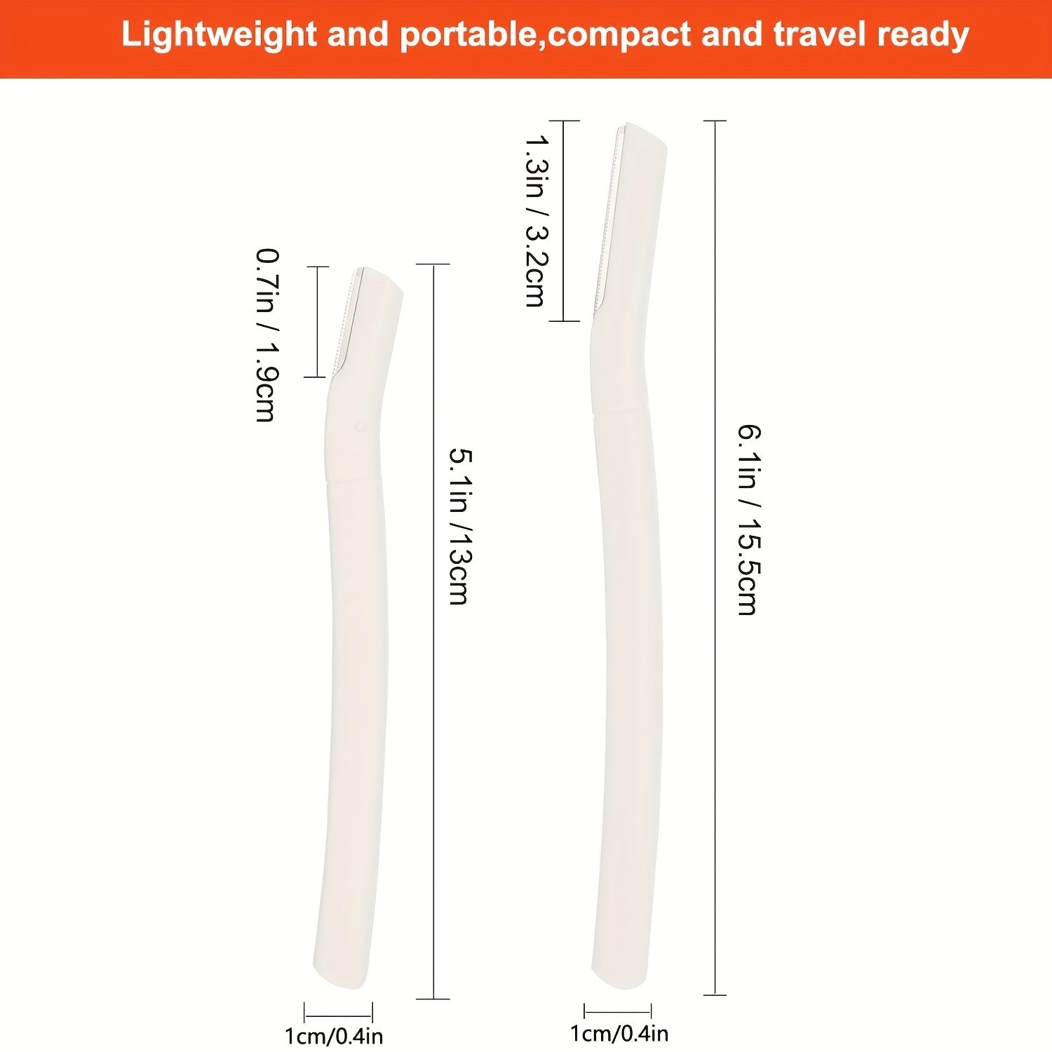 Набор бритв для бровей для женщин и мужчин, 3 шт., многофункциональный триммер для лица