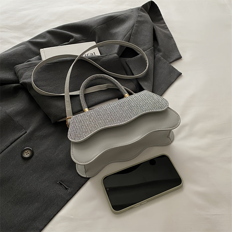 Women’s Small Square Crossbody Bag PU Summer 2024 Casual Trendy