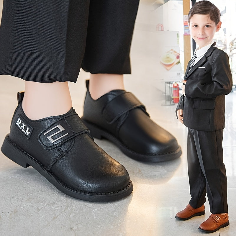 Boys Oxford Shoes Breathable Non-slip Wear-resistant Formal Casual All-season