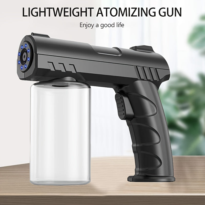 Черный Nano USB перезаряжаемый ручной электрический распылитель для использования внутри помещений и на улице