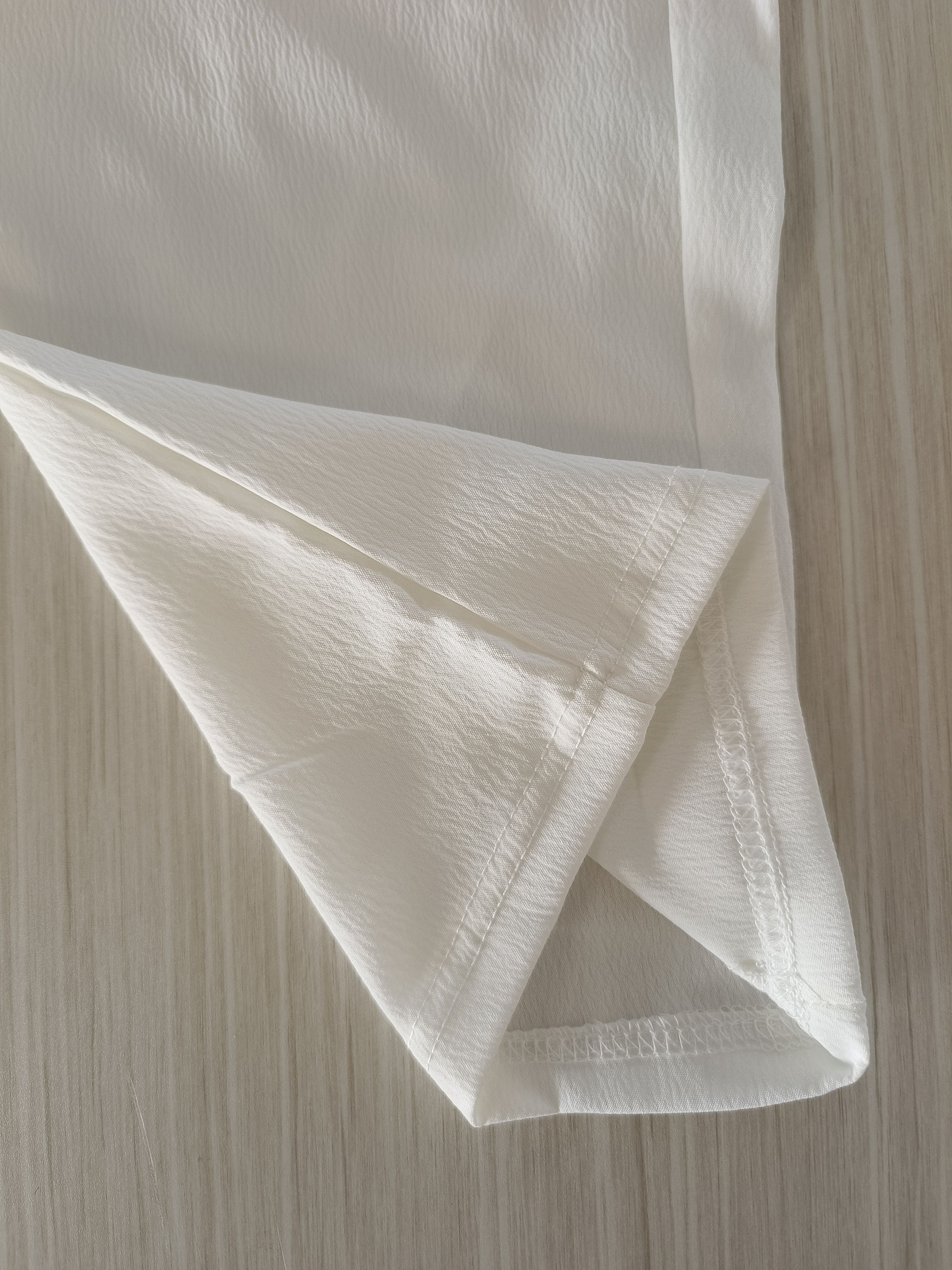 Traje de verano para hombre de poliéster con cuello en V de dos piezas, con pantalones de manga larga de color sólido