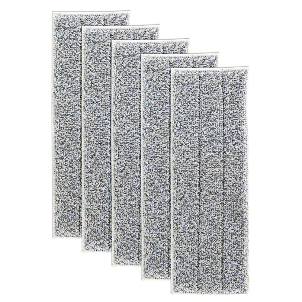 Uy tozalash mopi almashtirish pad to'plami 4 dona yuviladigan spray mop padlari va 6 dona almashtirish mikrofiber padlarini o'z ichiga oladi. Oson tozalash uchun chang olib tashlash matosi mavjud. Samarali uy tozalash uchun mop aksessuarlari.