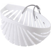 Modern Plastic Kitchen Sink Caddy with Drainage System Wall Mount Organizer