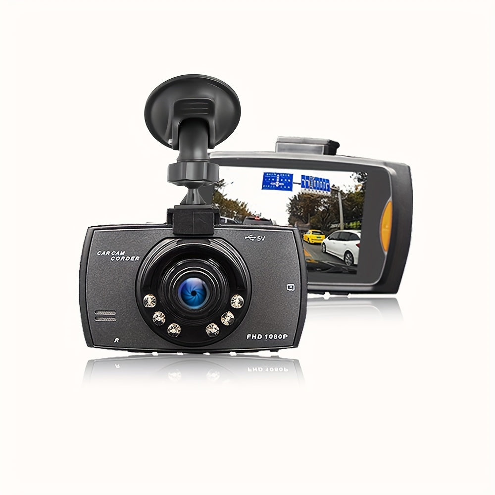 720P HD Car Dash Camera with 6.1cm IPS Display Wide Angle HDR Night Vision