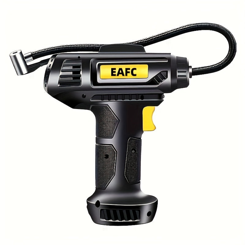 Portable Car Air Compressor Wireless Tire Inflator with LED Light 120W